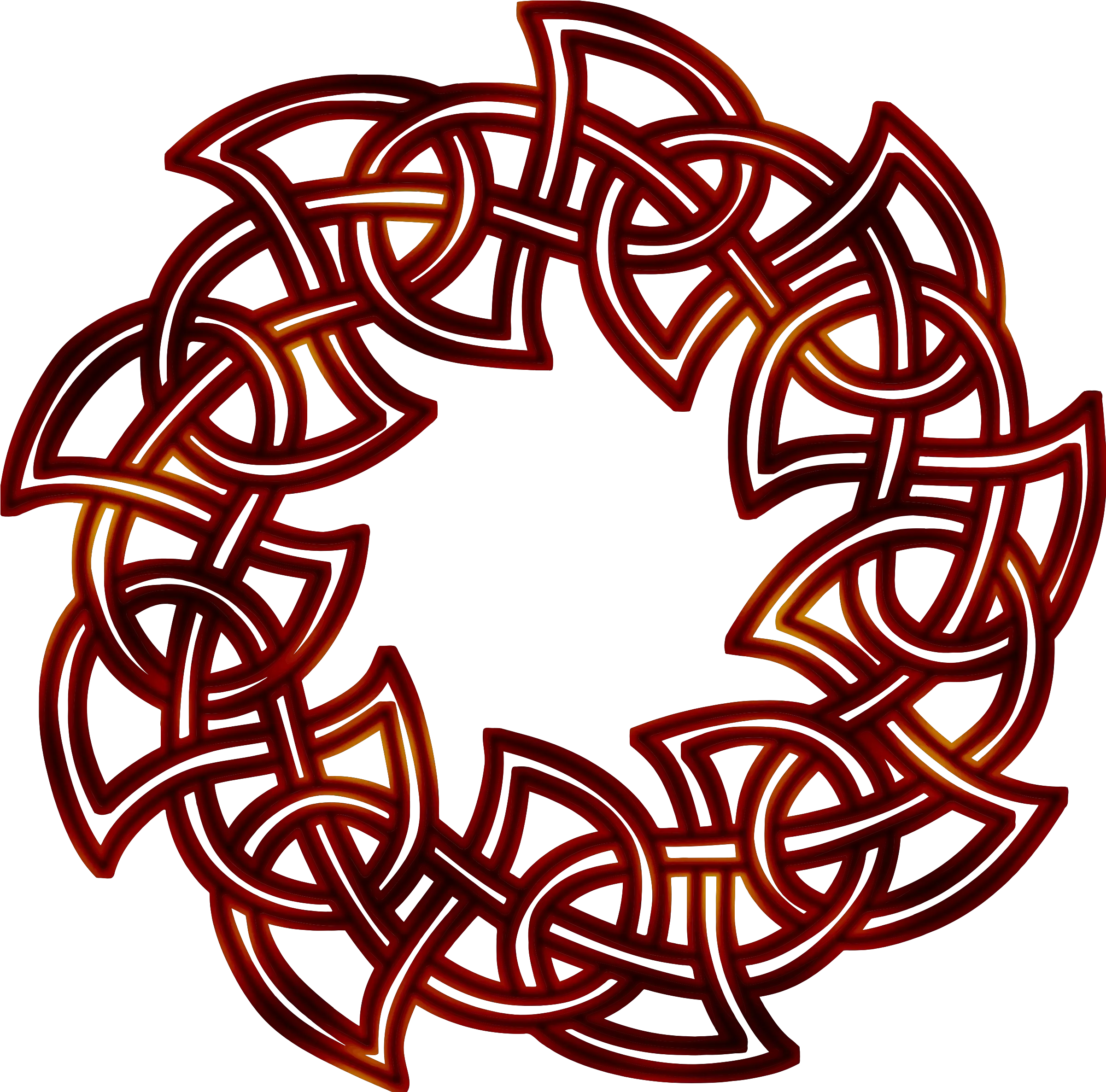  Celtic Knot Color Ornament Celtic Circle Red Transparent Png Celtic Knot Transparent Background