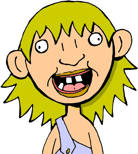  Fcc50 Free Crazy Clipart Today1580820167 Hillbilly Girl Cartoon Png Crazy Face Png