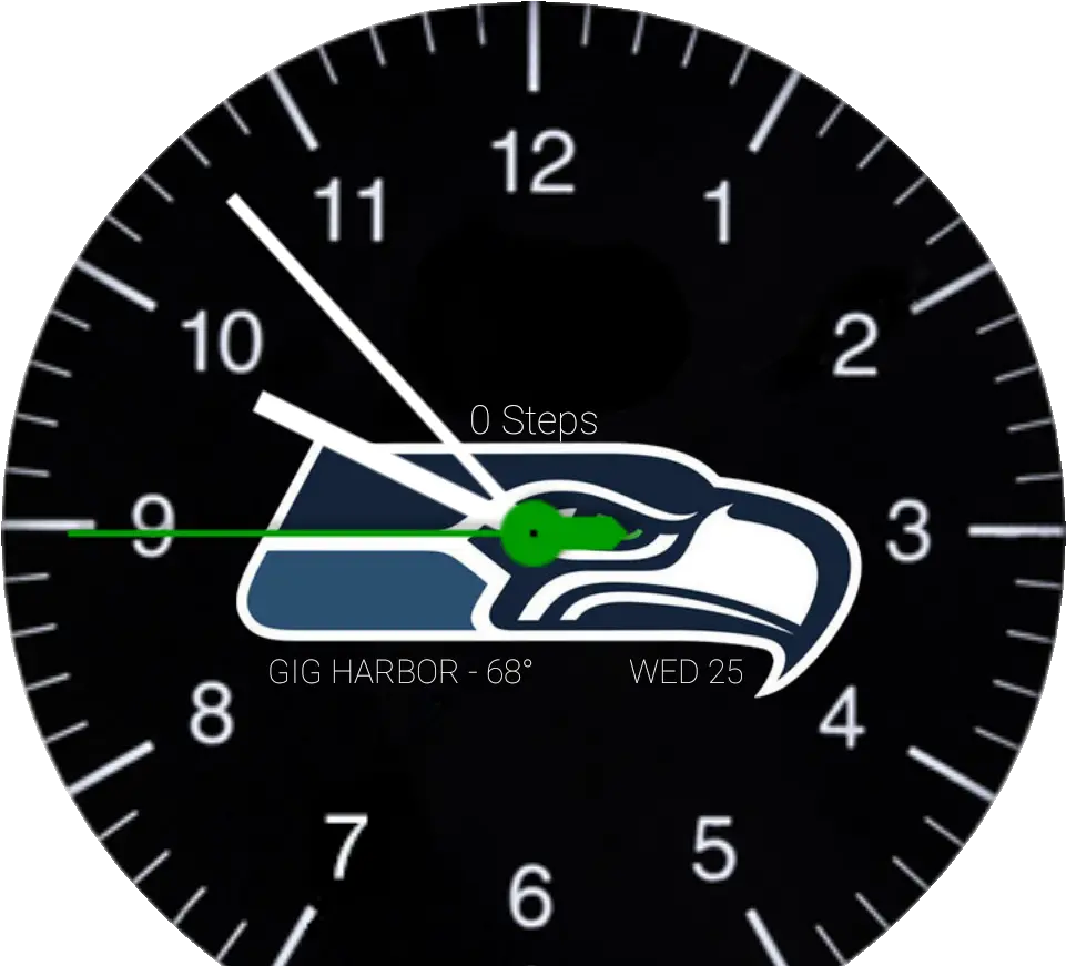  Download Sports Nfl Seattle Seahawks Black Seattle Png Seahawks Logo Image