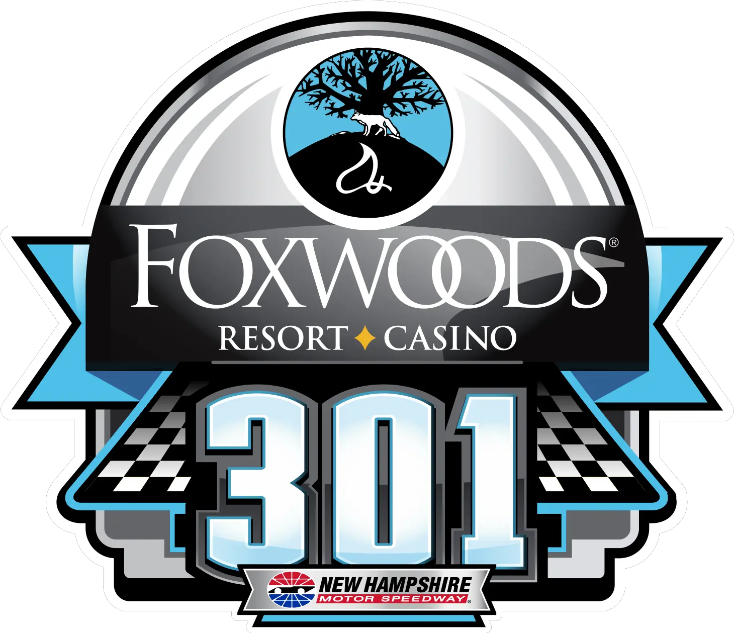  Complete Nascar Foxwoods Resort Casino 301 Png Nascar Logo Png