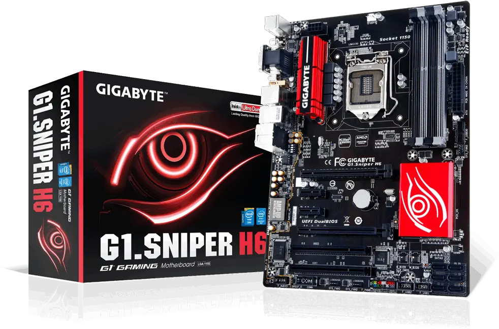  G1sniper H6 Rev 10 Motherboard Gigabyte Global Gigabyte Gaming 7 Png Sniper Transparent