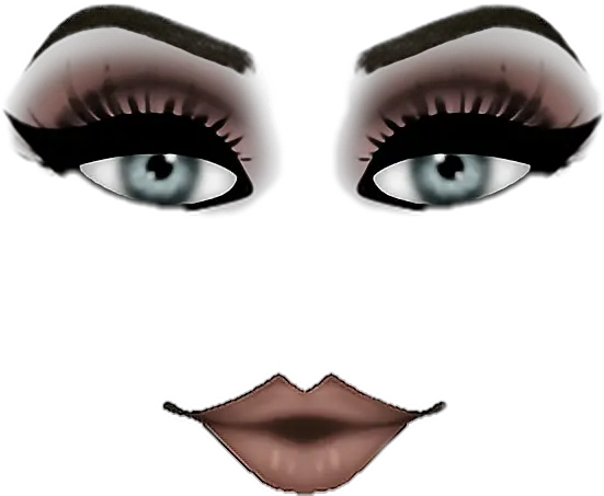  Download Roblox Makeup Hope Ya Like It U003c3freetoedit Roblox Free Roblox Faces Girl Png Roblox Face Transparent