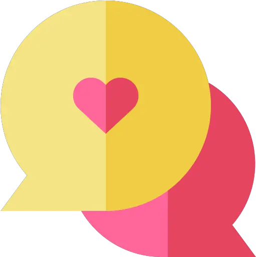  Message Free Valentines Day Icons Pink And Yellow Message Icon Png Message Icon