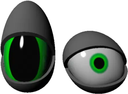  Deformable Toon Eye 3d Model 3d Eye Png Cartoon Eyes Png