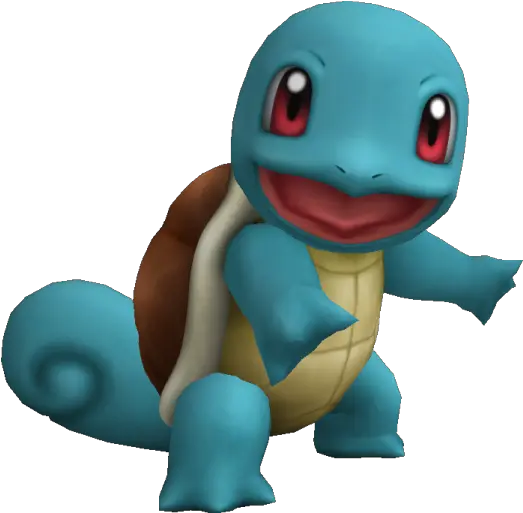  Wii Squirtle 3d Model Png Squirtle Png