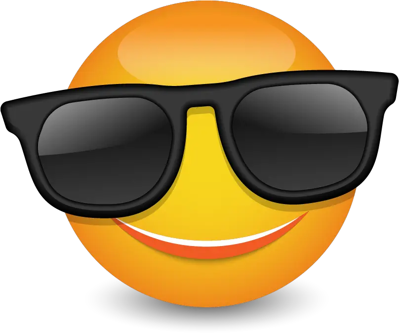  Sunglasses Smiley Emoticon Free Cool Vector Emoji Png Sunglasses Emoji Transparent