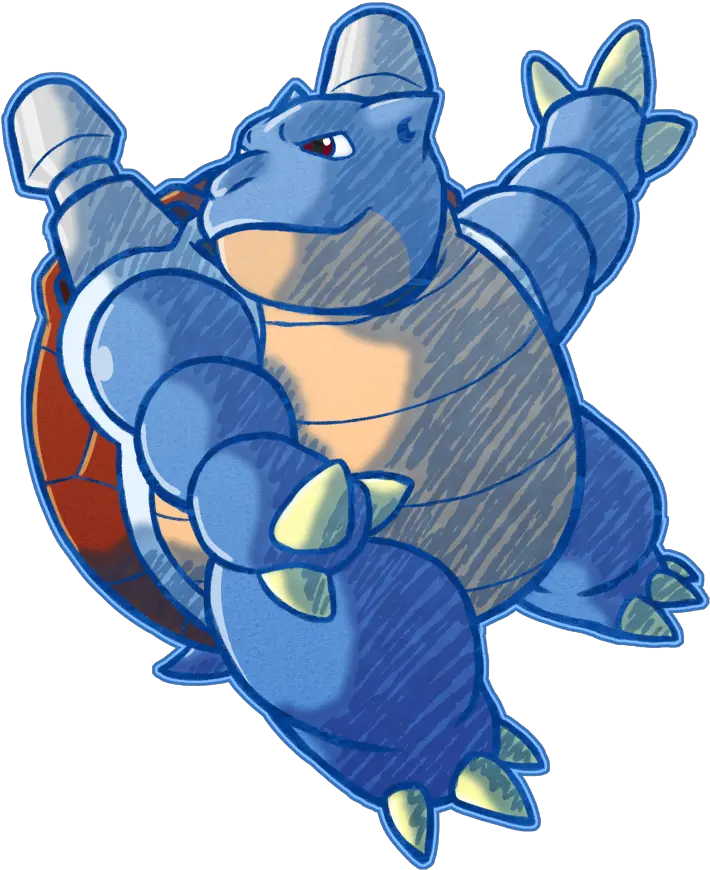  Blastoise By Shirobear Fur Affinity Dot Net Cartoon Png Blastoise Png