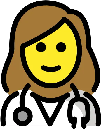  U200d Female Health Worker Emoji Meanings U2013 Typographyguru Emojis De Doctor Png Shrug Icon