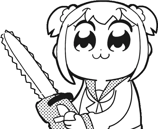  Deep Sigh U2014 Feel Free To Add More Pop Team Epic Sticker Png Epic Face Transparent