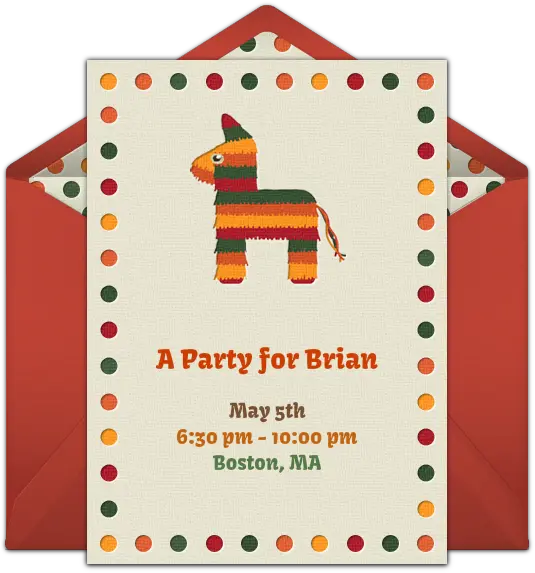  Free Piñata Horse Invitations Online Dot Png Clint Eastwood Western Icon Collection