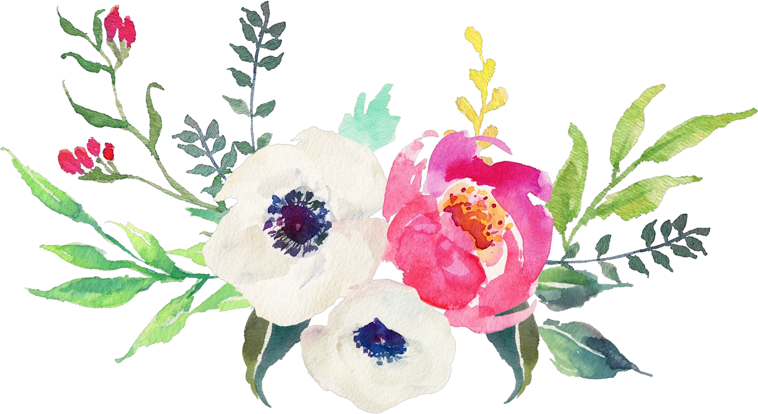  Download Hd Watercolour Stickers Tumblr Flowers Sticker Flower Png Transparent Flowers Transparent Tumblr