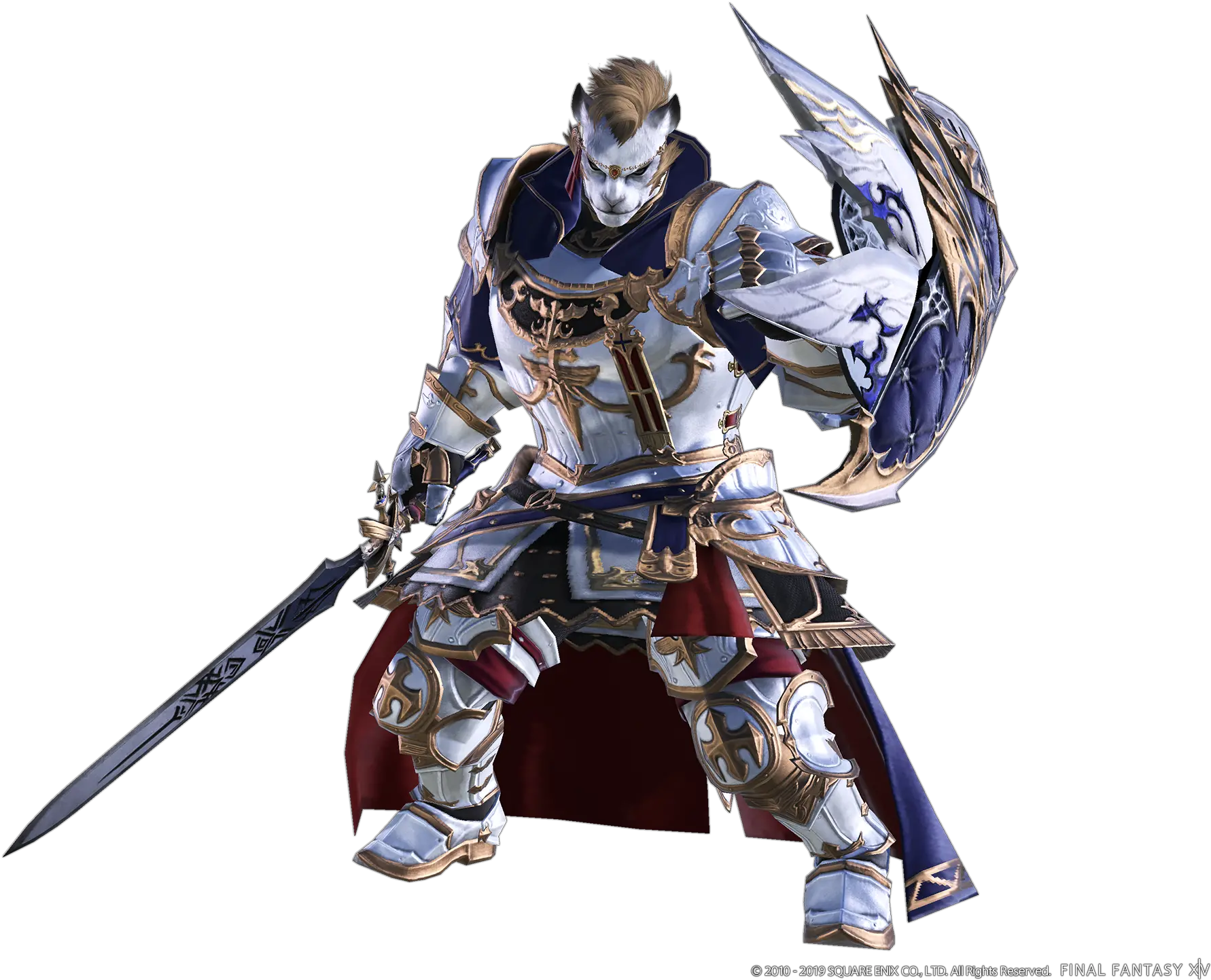  Final Fantasy Xiv Shadowbringers Hands On With Paladin Ffxiv Paladin Artifact Armor Png Paladins Png