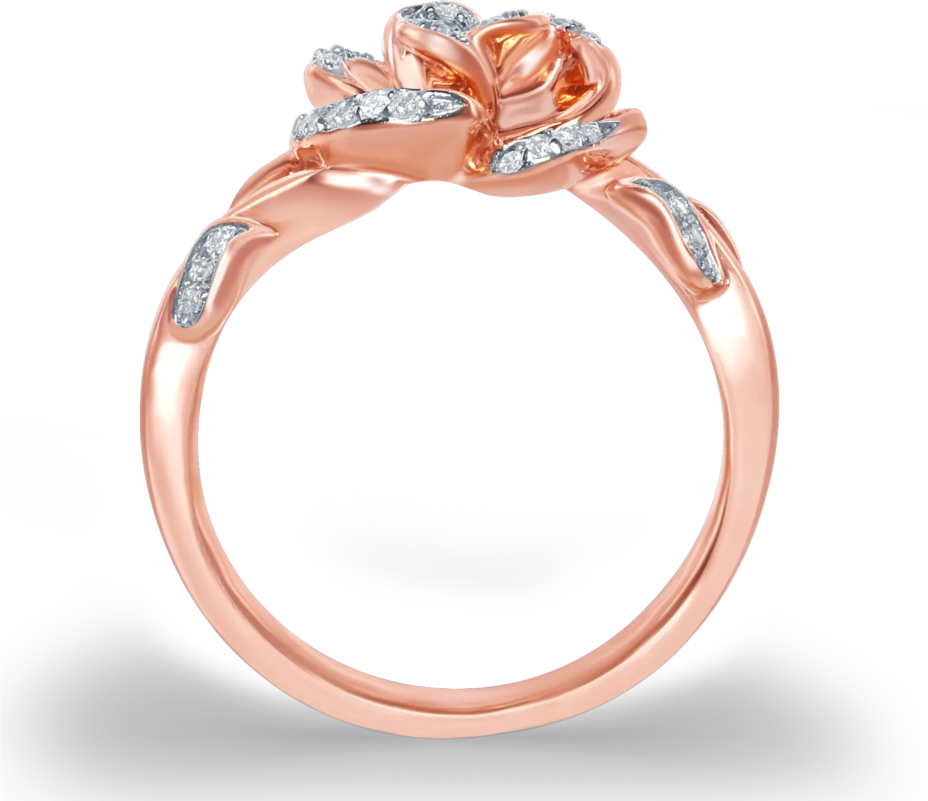  Disney Enchanted Belle 20ctw Diamond Rose Ring Crescent Png Beauty And The Beast