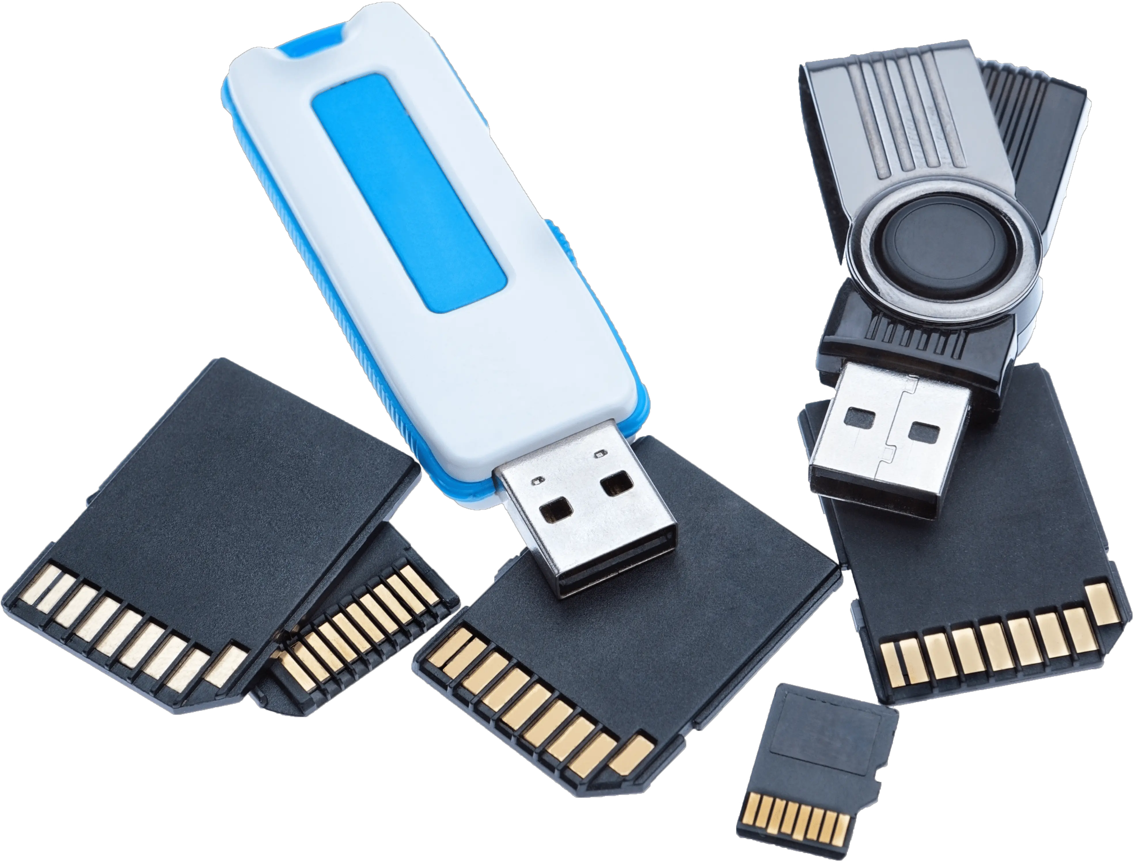  Bulk Sd Microsd Memory Cards And Usb And Memory Card Png Flash Drive Png