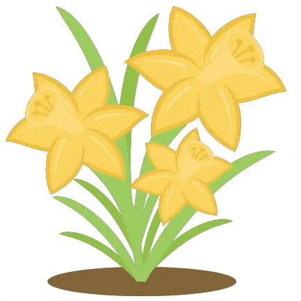  Daffodils Svg Cutting File Spring Cut Files Daffodils Svg Png Daffodil Png