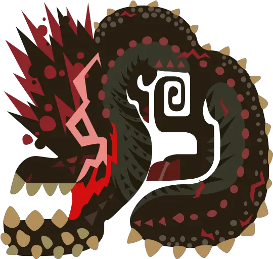  Firebreak Savage Deviljho Mhw Png Monster Hunter World Logo