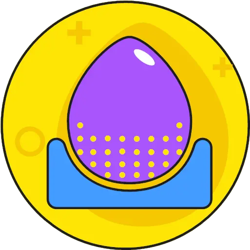  Make Up Egg Vector Icons Free Download In Svg Png Format Dot Egg Icon Vector