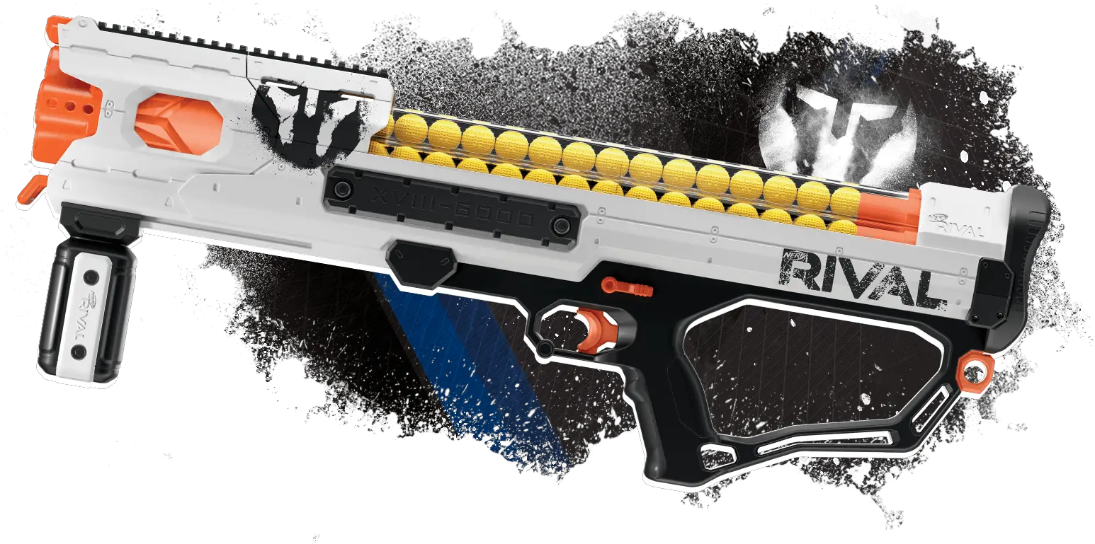  Download Hd 60 Rounds Nerf Rival Guns Transparent Png Firearm Nerf Gun Png