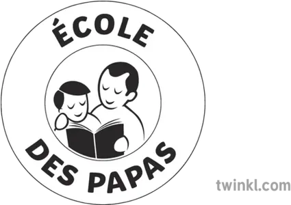  Cole Des Papas School Logo Fathers Day French Ks2 Black And Language Png Fathers Day Logo