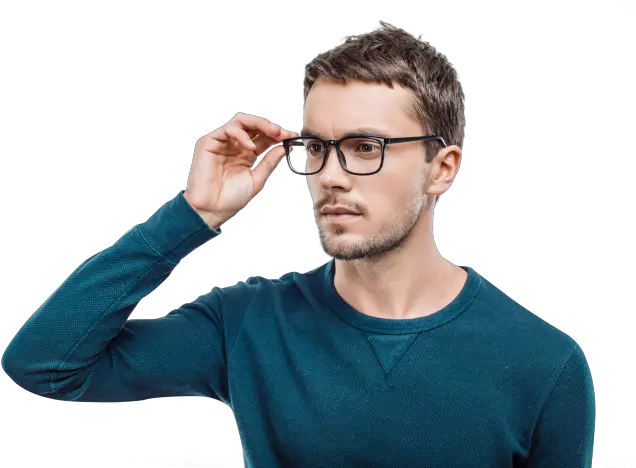  Png Free Glasses Man Person Wearing Glasses Png Guy Png