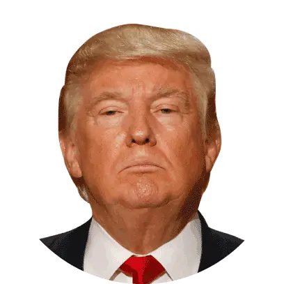  Presidential Debates Golf Ball With Face Png Donald Trump Face Transparent