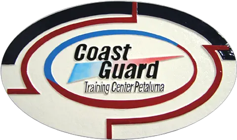  Coast Guard Training Center Petaluma Emblem For Volleyball Png Coast Guard Logo Png