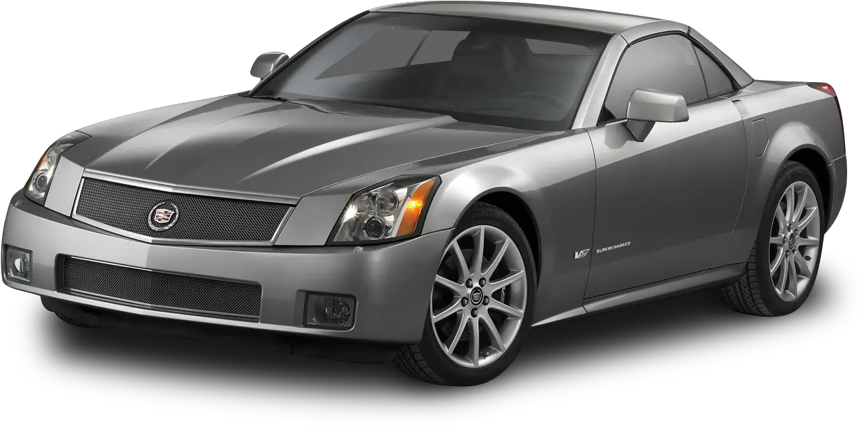  Cadillac Xlr V Grey Car Png Image 2 Door Cadillac Models Cadillac Logo Png