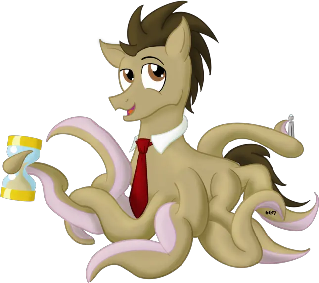  Doctor Whooves Cartoon Png Tentacles Transparent Background