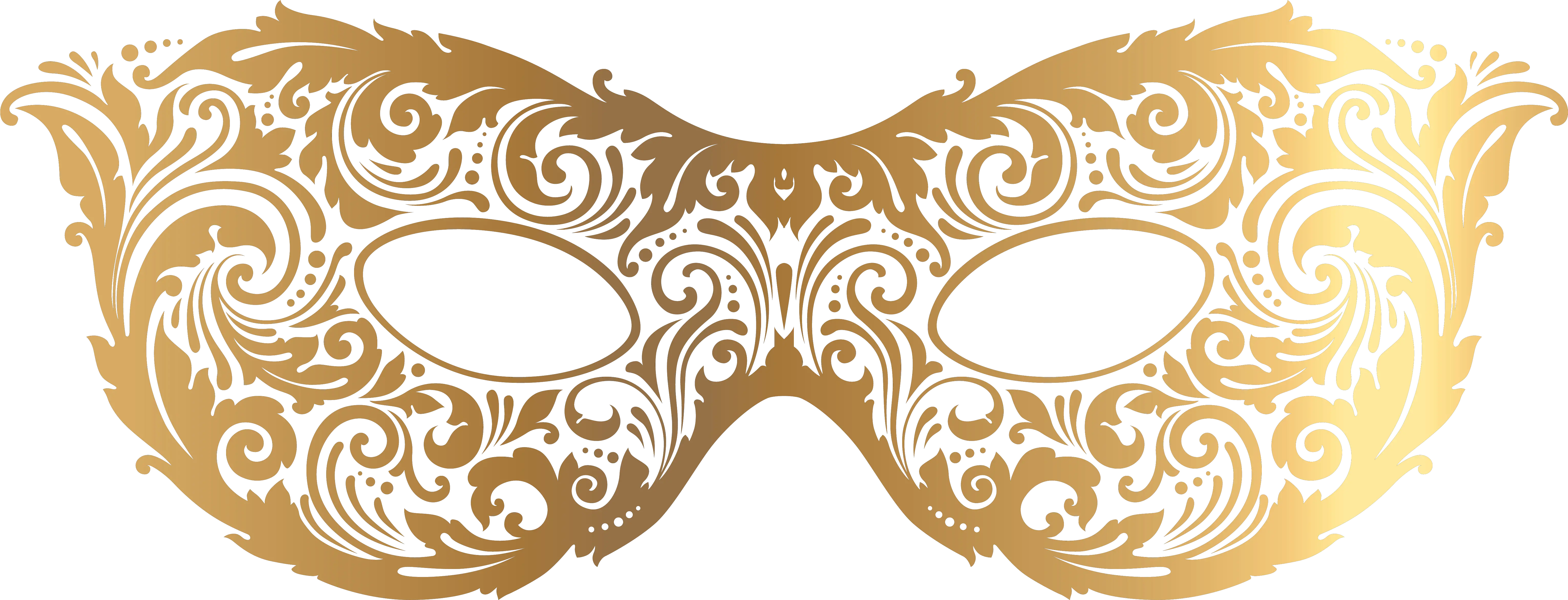  Download Carnival Flag Banner Clipart Transparent Background Gold Masquerade Mask Png Banner Clipart Transparent Background