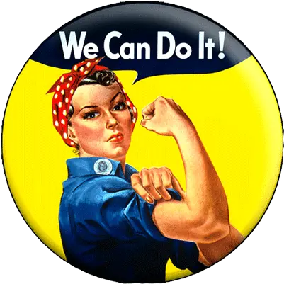  Wv Transparent Rosie The Riveter Clipart Png Rosie The Riveter Transparent