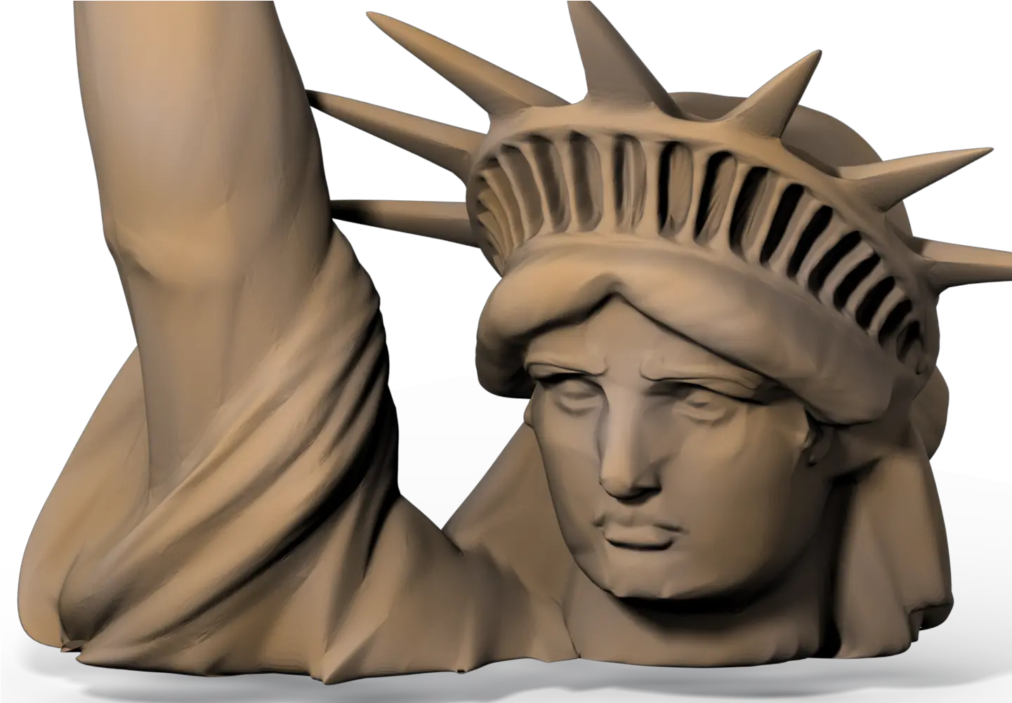  High Resolution Statue Of Liberty Planet The Apes Brown Statue Of Liberty Png Statue Of Liberty Png