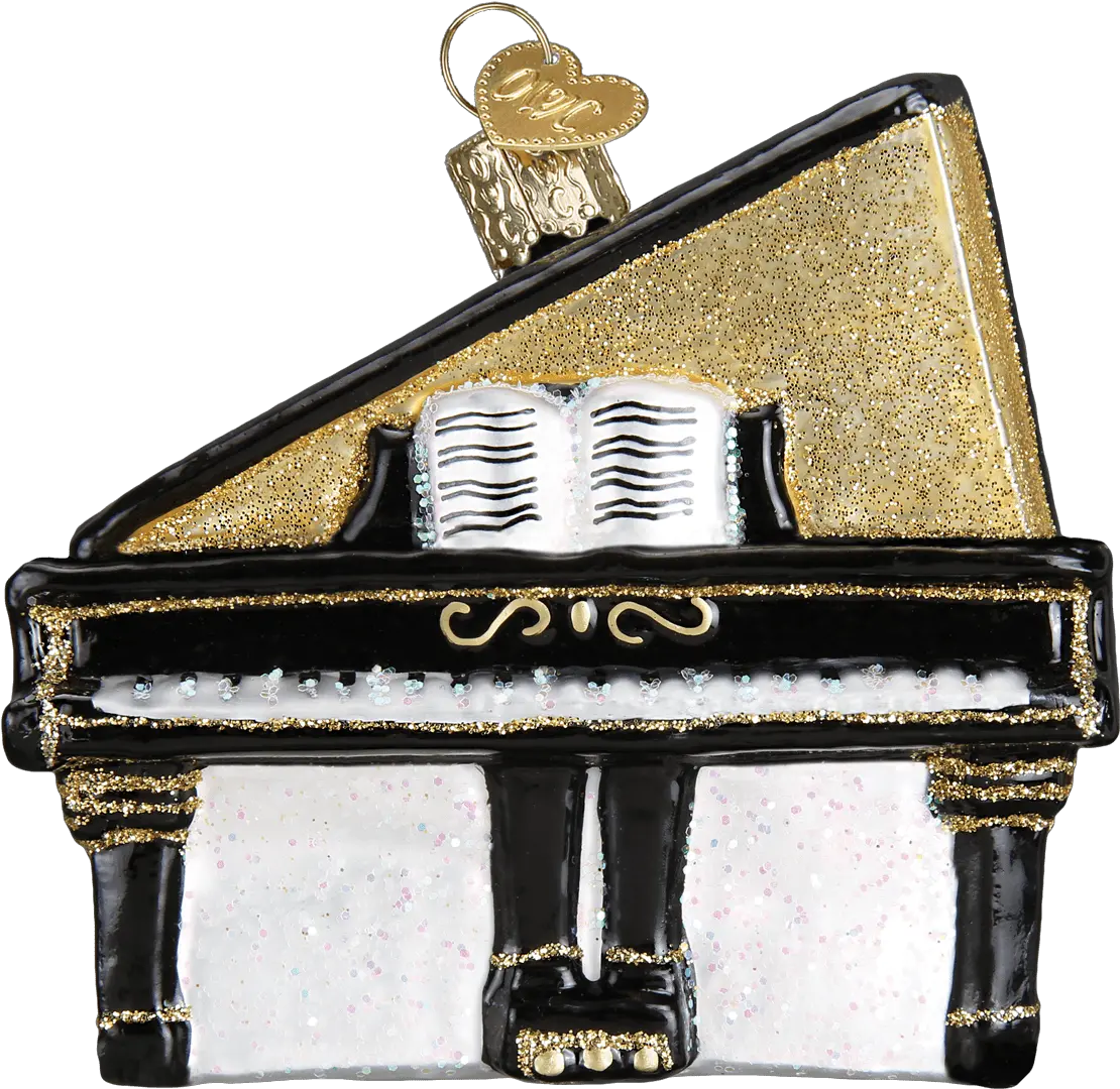  Grand Piano Glass Ornament Ornaments For Christmas Music Png Grand Piano Png