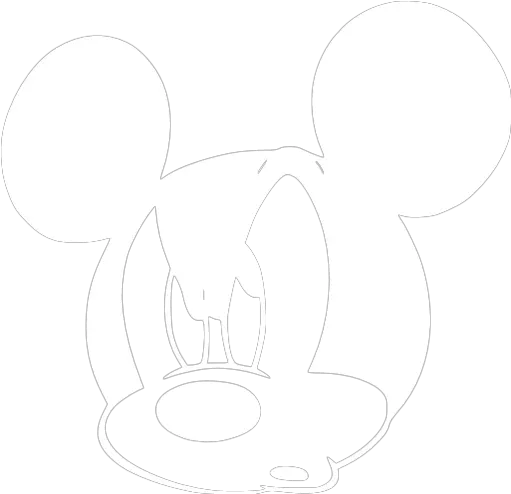  White Mickey Mouse 5 Icon Free White Mickey Mouse Icons Mickey Mouse Design Black And White Png Mouse Icon Transparent Background