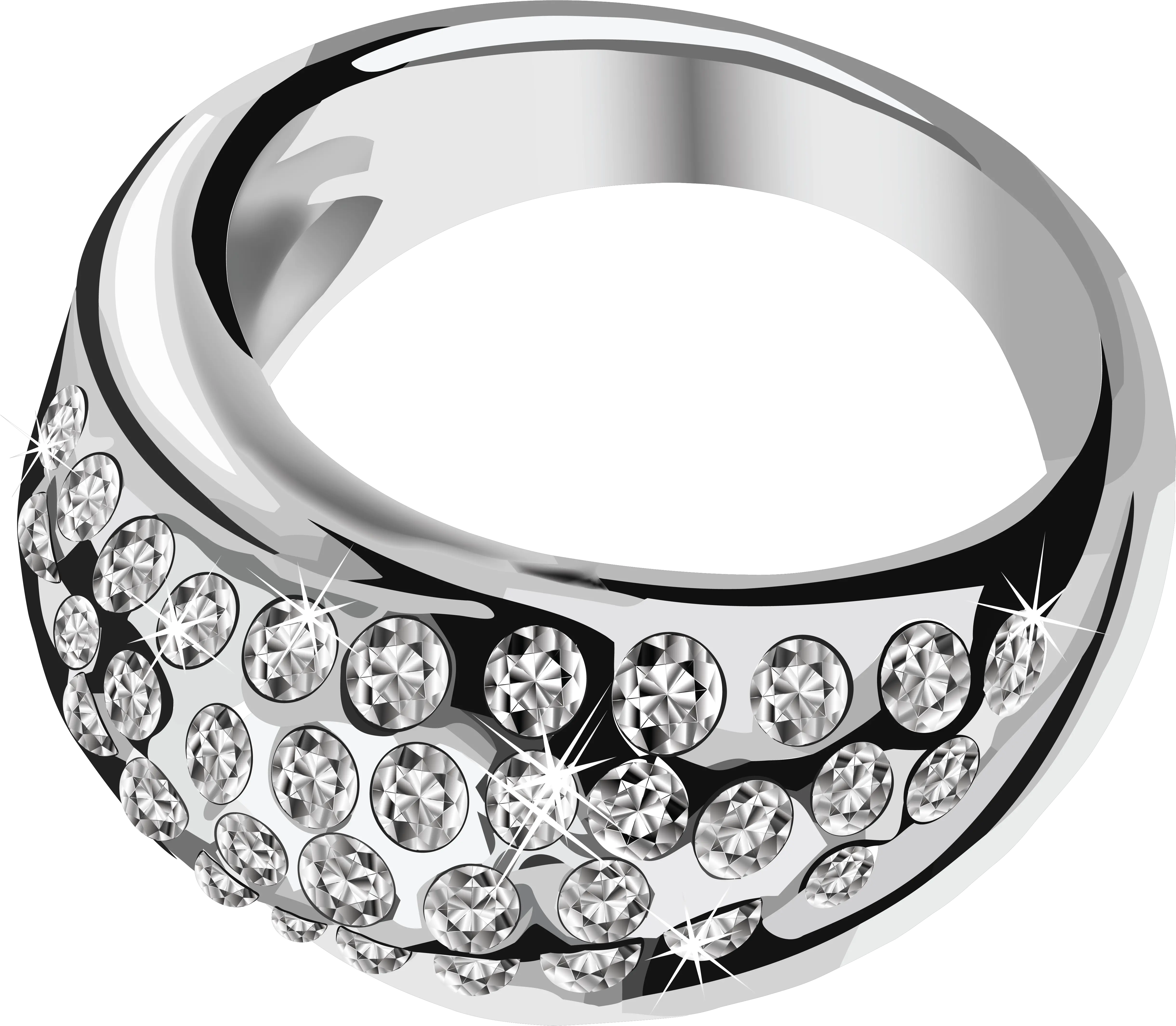  Ring Png Silver Wedding Rings Png Ring Transparent Background