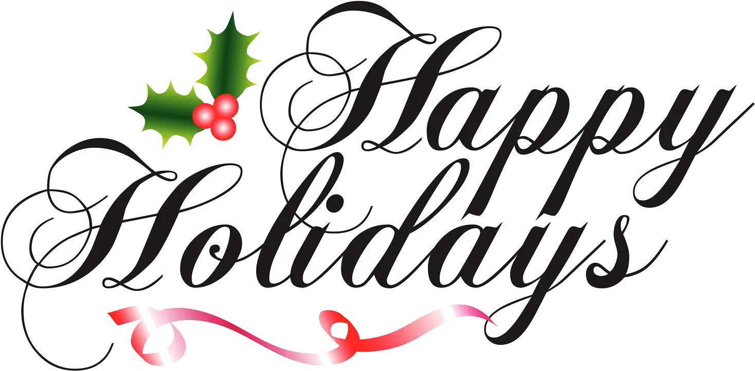  Happy Holidays Clipart Png Happy Holidays High Resolution Holiday Images Png