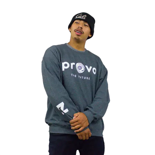  Provo Crewneck No Future Records Long Sleeve Png Obey Icon Hat