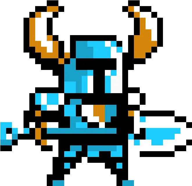  Shovel Knight Pixel Art Maker Shovel Knight Pixel Art Png Shovel Knight Png