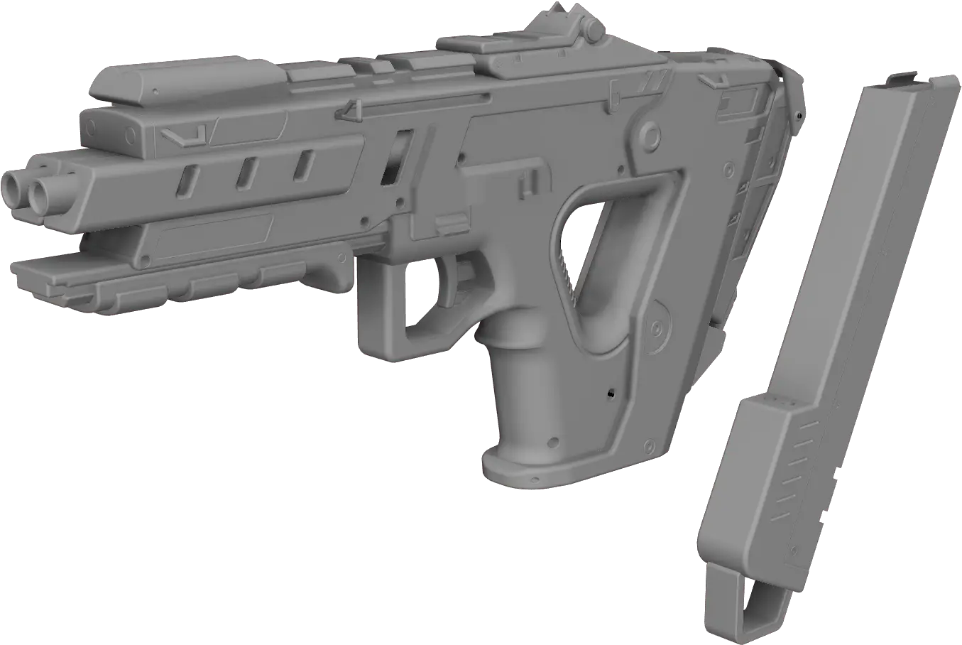  Titanfall 2 Alternator Smg 3d Model For 3d Album On Imgur Weapon Png Titanfall Png