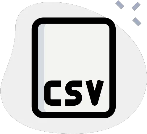  Csv File Format Free Computer Icons Vertical Png File Type Icon Set