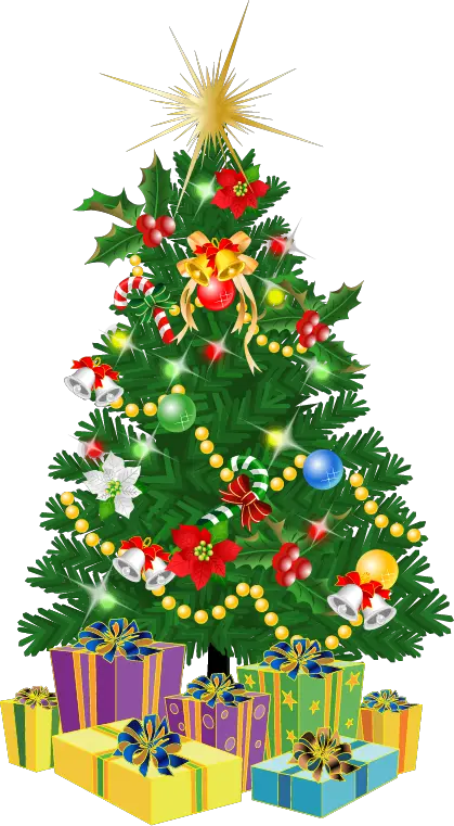  Christmas Tree Sketch Png