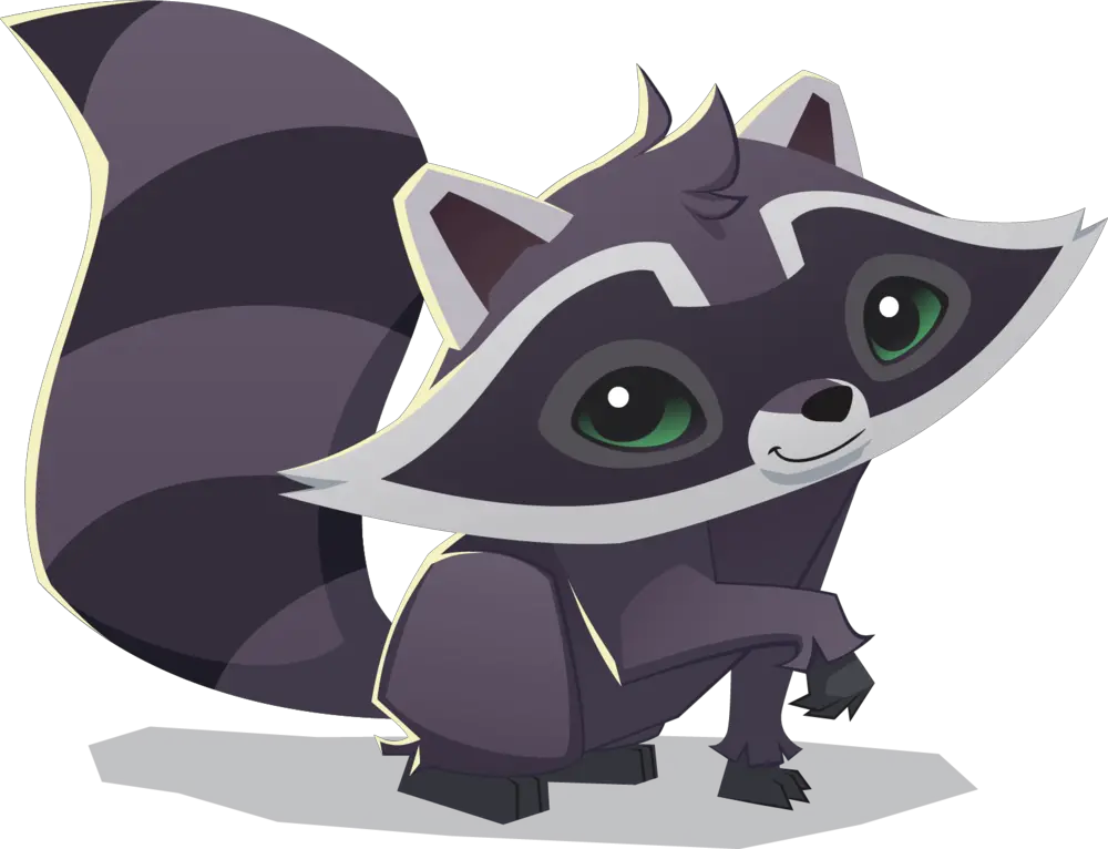  Drawn Raccoon Animal Jam Animal Jam Raccoon Png Raccoon Transparent Background