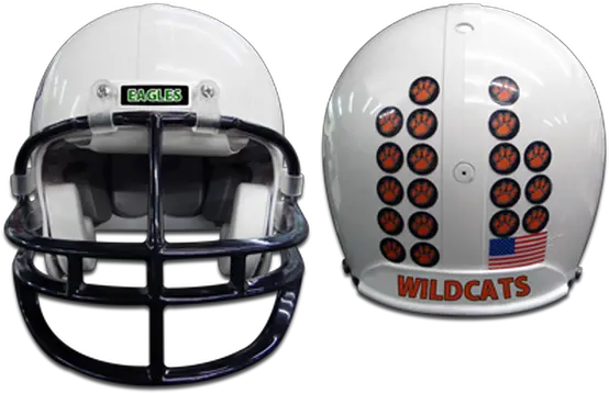  Vcut Decals Face Mask Png Eagles Helmet Png