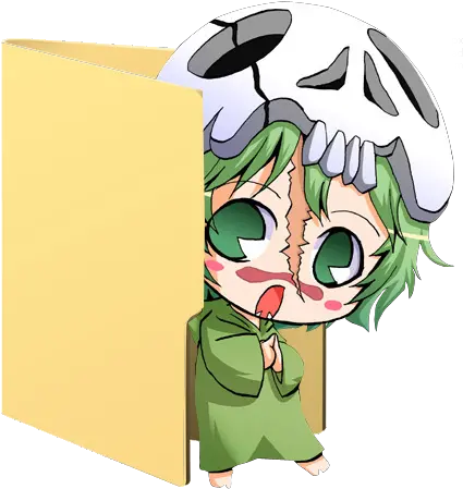  Neliel Folder Iconbleach By Hinatka3991 Chibi Anime Windows 10 Anime Folder Icon Png Bleach Png