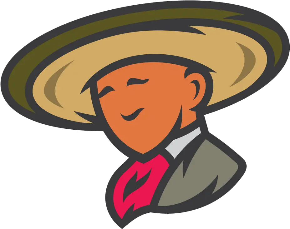  Sombrero Clipart Clipartworld Mexican Man Logo Png Sombrero Icon