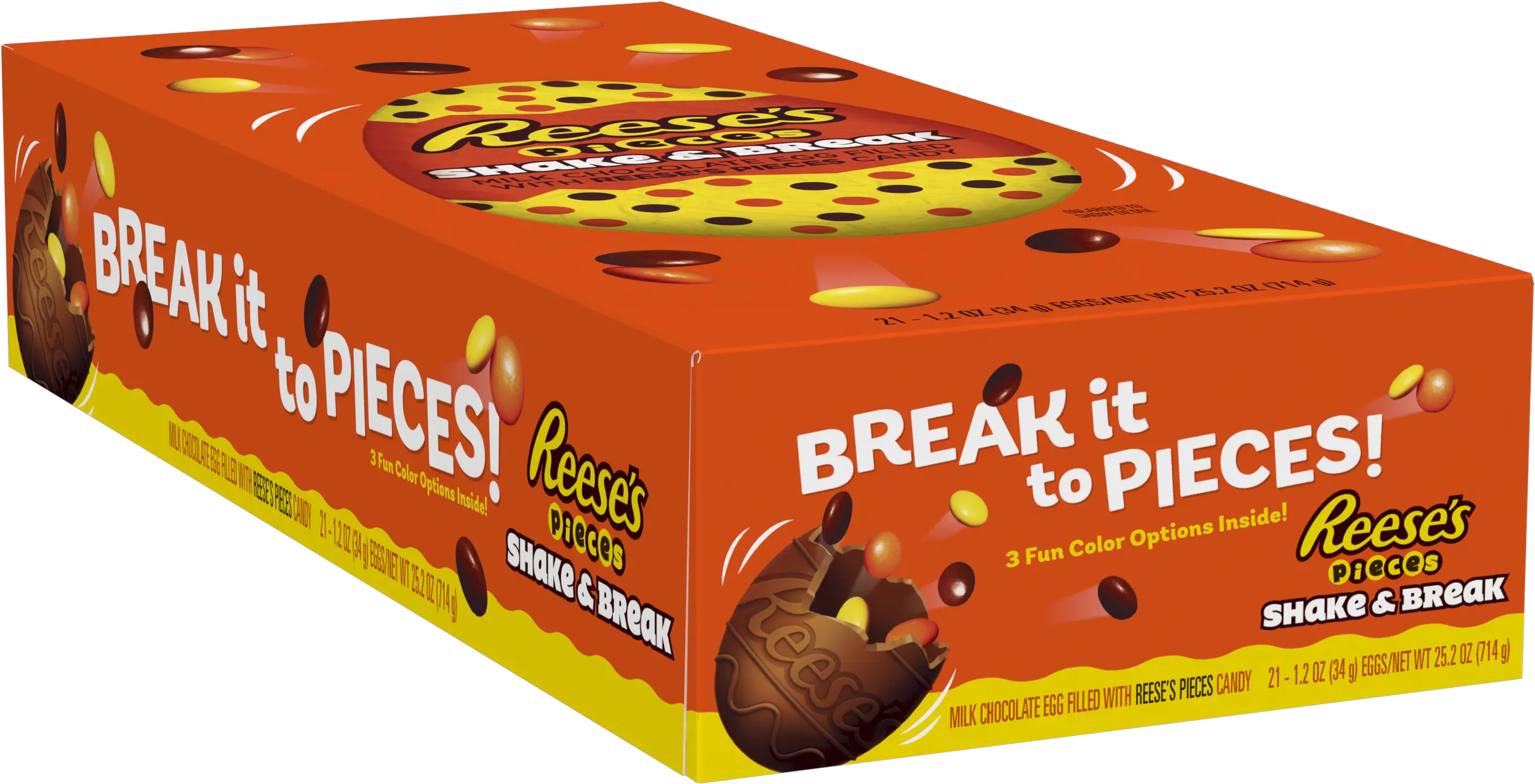  Chocolate Candy Shell Shake Packet Png Reeses Pieces Logo