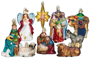  Christian Religion Ornaments Nativity Bible Theme Png Christmas Icon