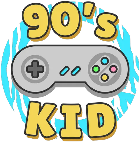  90s Kid Lettering Joystick Transparent Png U0026 Svg Vector File Clip Art 90s Png