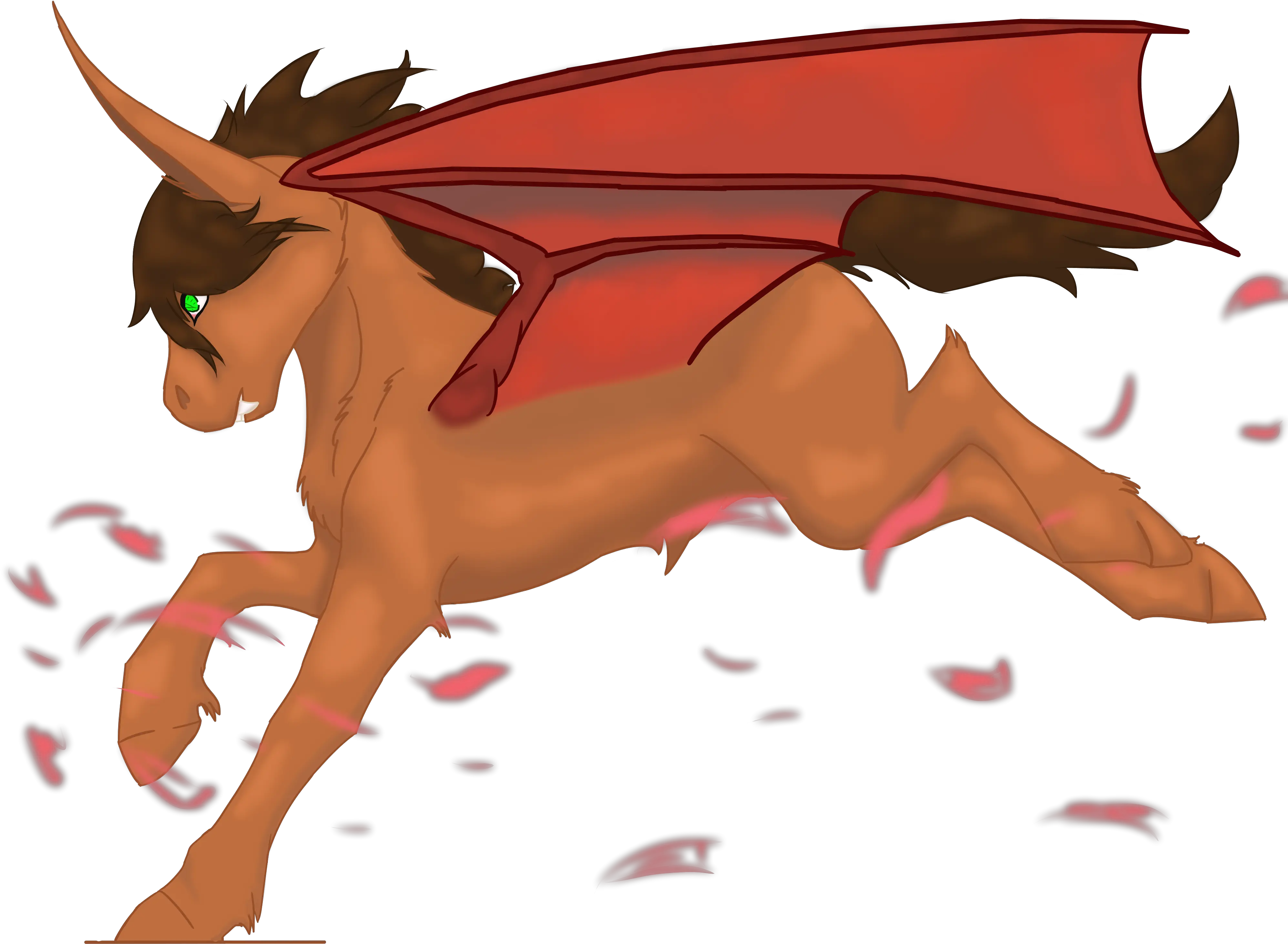  A Commission Work For Friend This Is Scatters I Know The Dragon Png Bat Wing Png