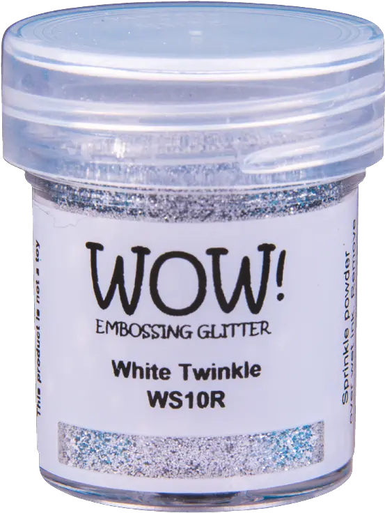  Ws10r Wow White Twinkle Wow Embossing Powder White Png Twinkle Transparent