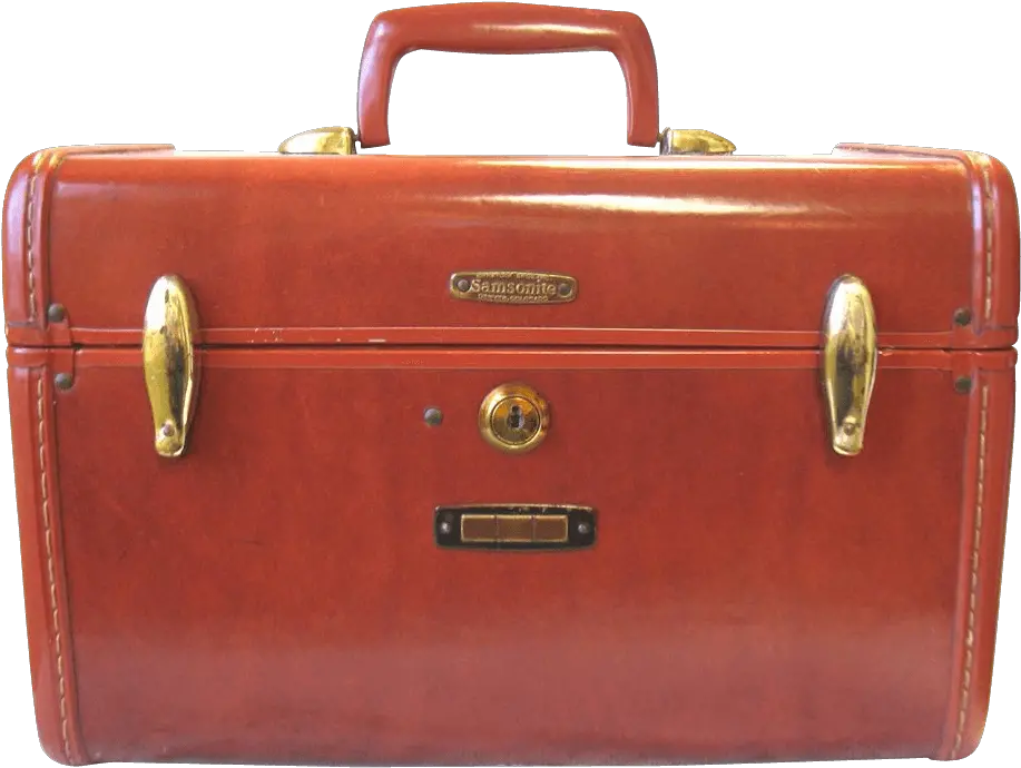  Vintage Samsonite Suitcase Transparent Vintage Briefcase Transparent Background Png Suitcase Png